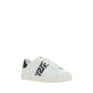 White Rubber Low Top Sneakers