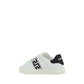 White Rubber Low Top Sneakers