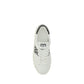White Rubber Low Top Sneakers