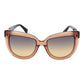 Brown Plastic Sunglasses