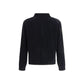 Black Cotton Polo Shirt