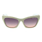 Beige Acetate Sunglasses