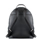 Black Artificial Leather Backpack