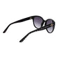 Black Stainless Steel Sunglasses