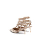 Bicolor Calfskin Platform Pumps