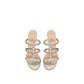 Gold Calfskin Mules