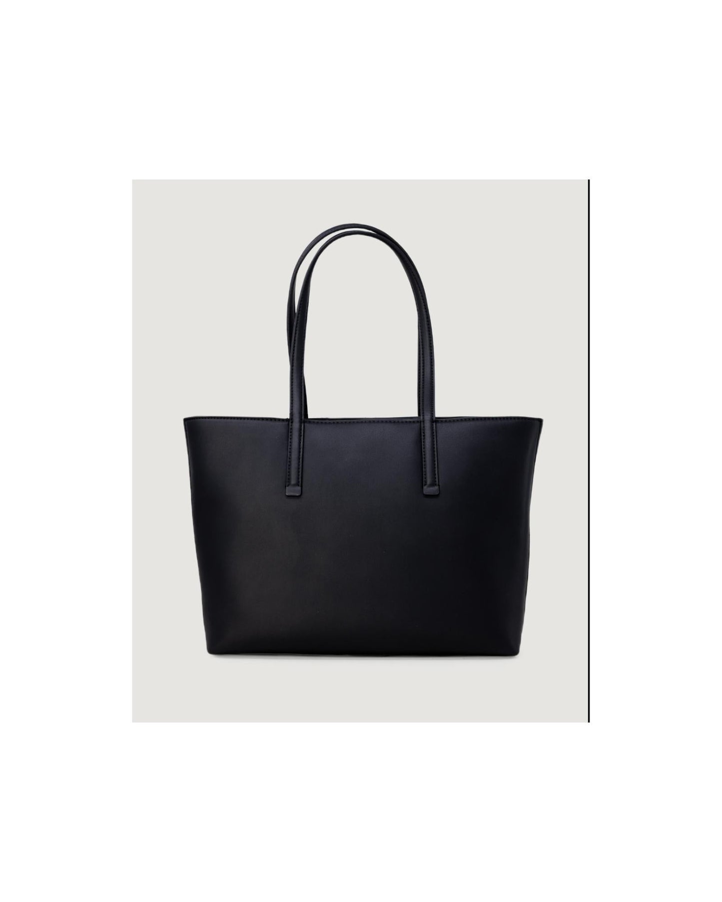 Black Leather Tote Bag