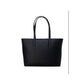 Black Leather Tote Bag