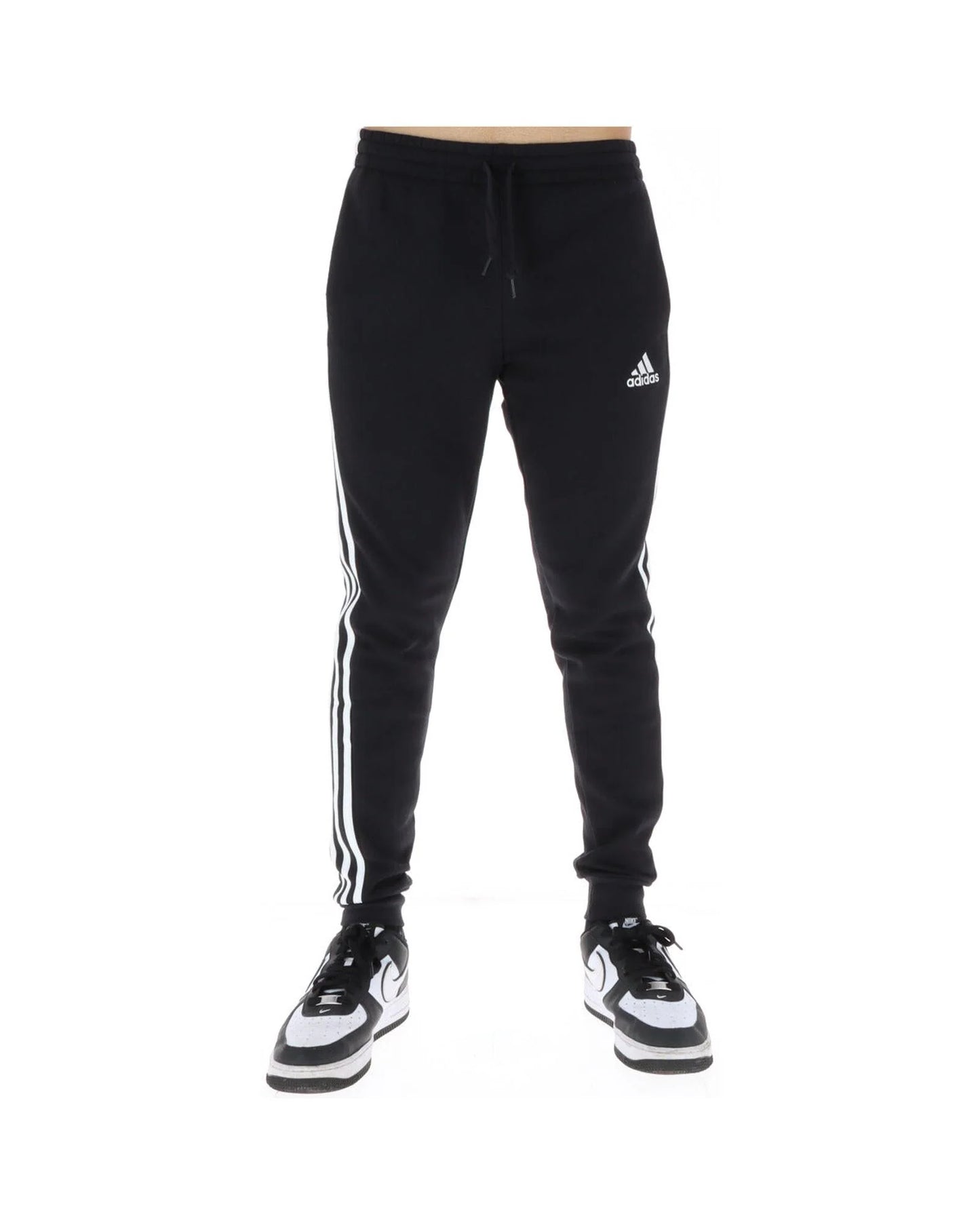 Black Cotton Joggers (Workout Pants)