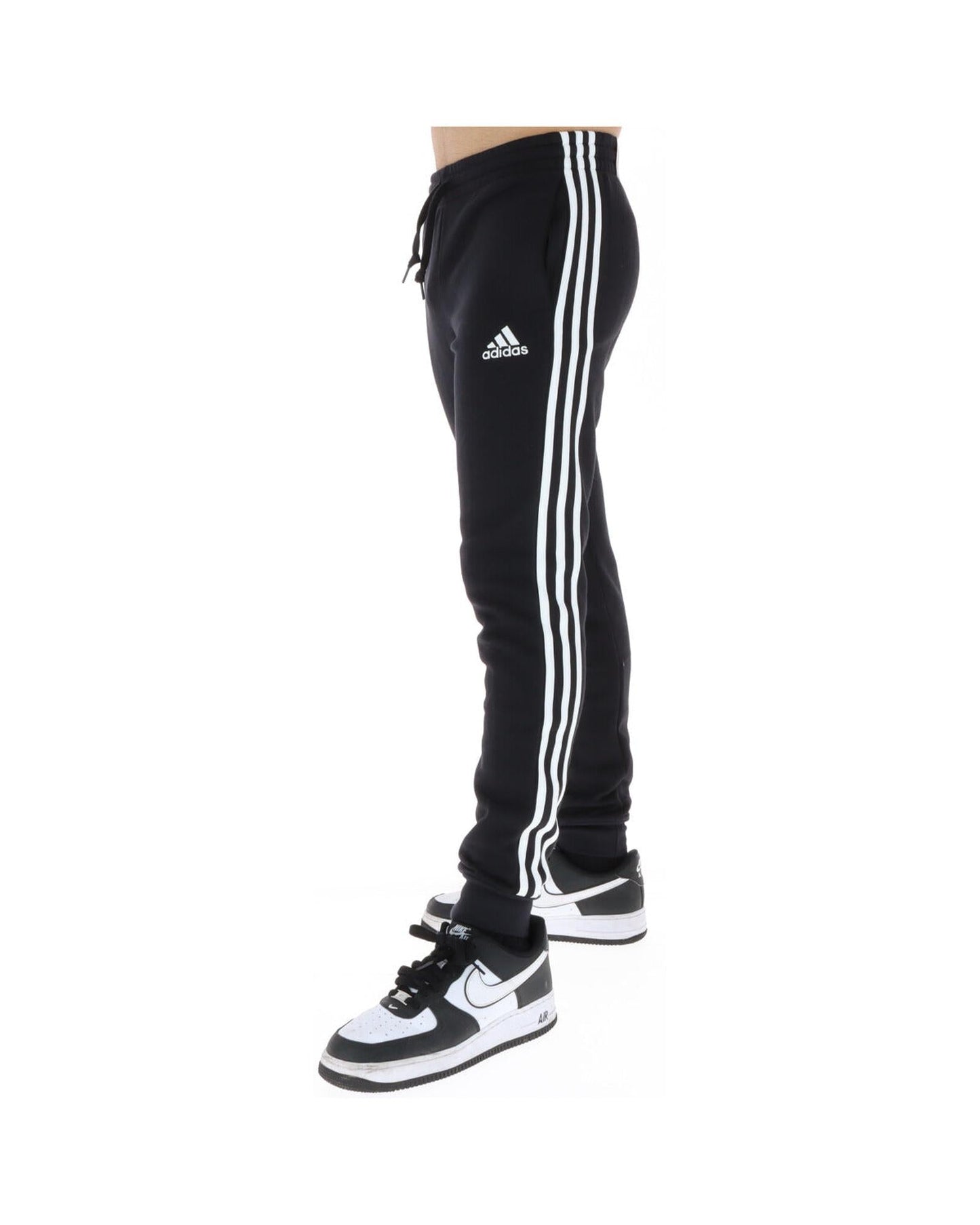 Black Cotton Joggers (Workout Pants)