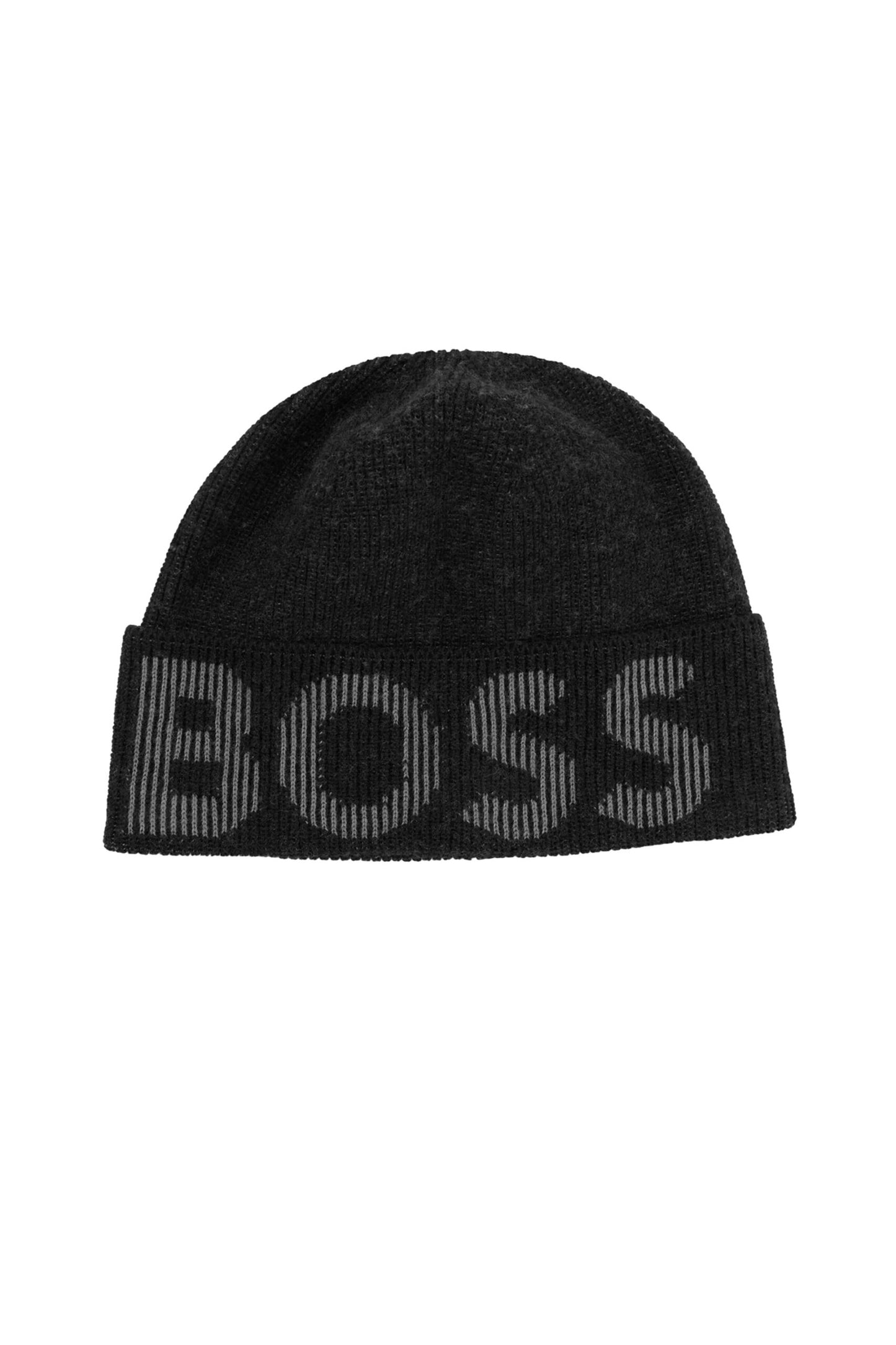 Black Wool Beanie