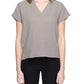 Beige Cotton Blouse