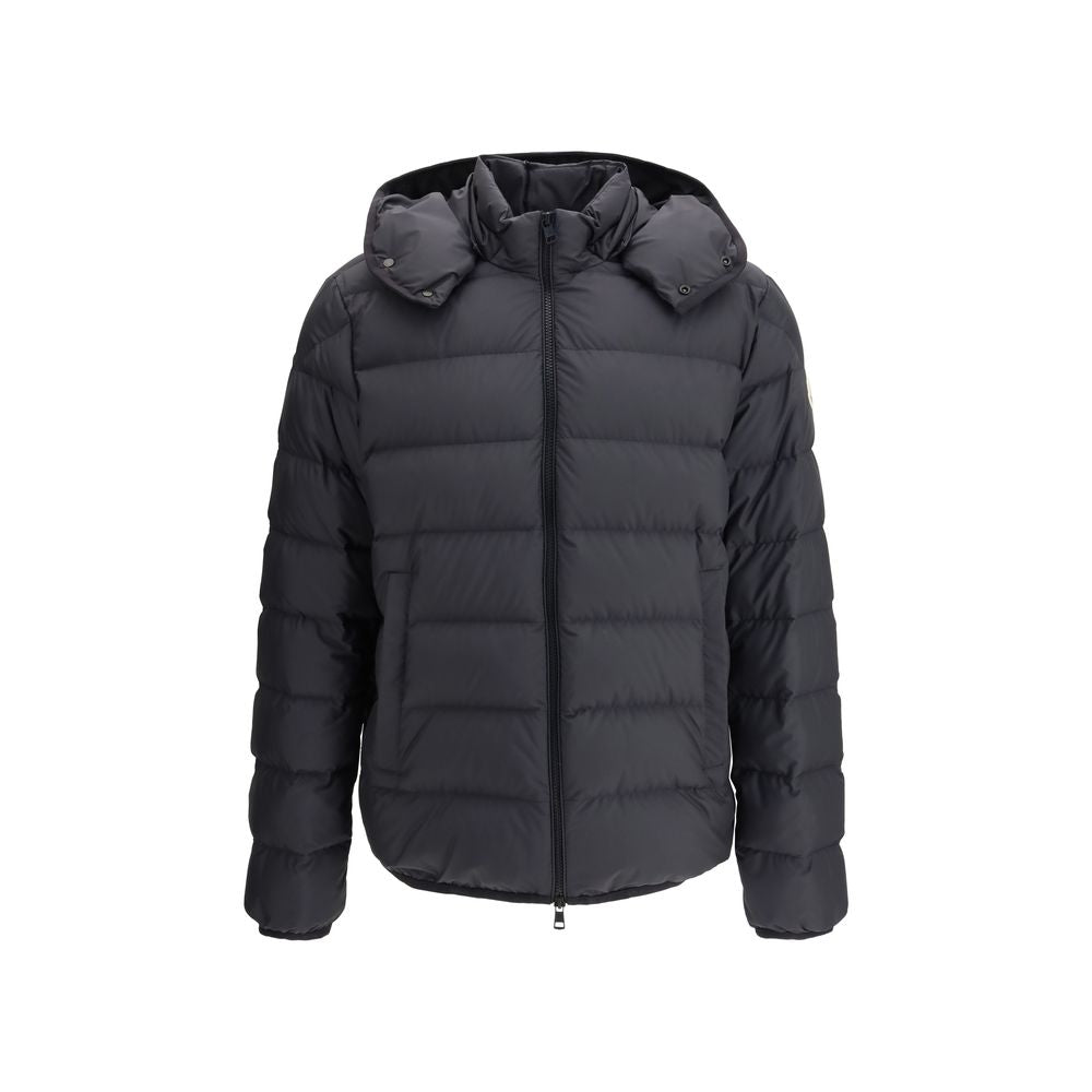 Gray Polyester Shell Jacket