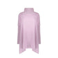 Purple Virgin Wool Poncho