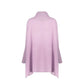 Purple Virgin Wool Poncho