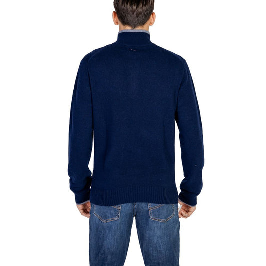 Blue Wool Sweatshirt