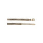White Leather Women's Belt