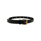 Blue Polyvinyl Women's Belt