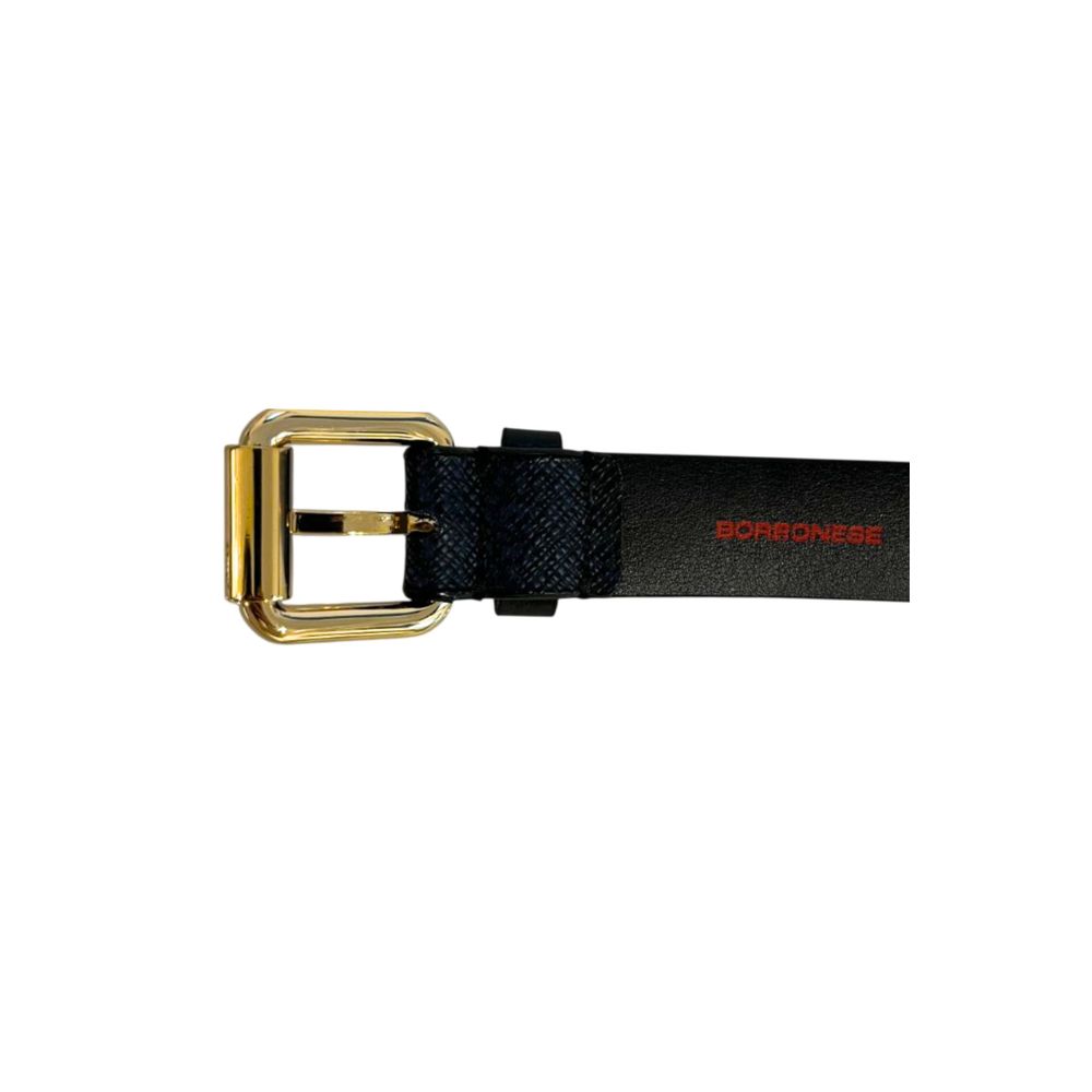 Blue Polyvinyl Women's Belt