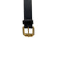 Blue Polyvinyl Women's Belt
