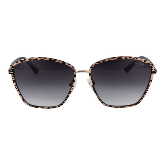 Rose Gold Metal Sunglasses