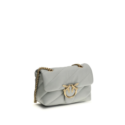Gray Calf Leather Bos Taurus Shoulder Bag