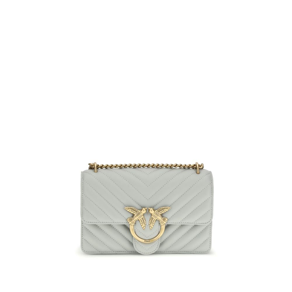 Gray Calf Leather Bos Taurus Shoulder Bag
