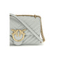 Gray Calf Leather Bos Taurus Shoulder Bag