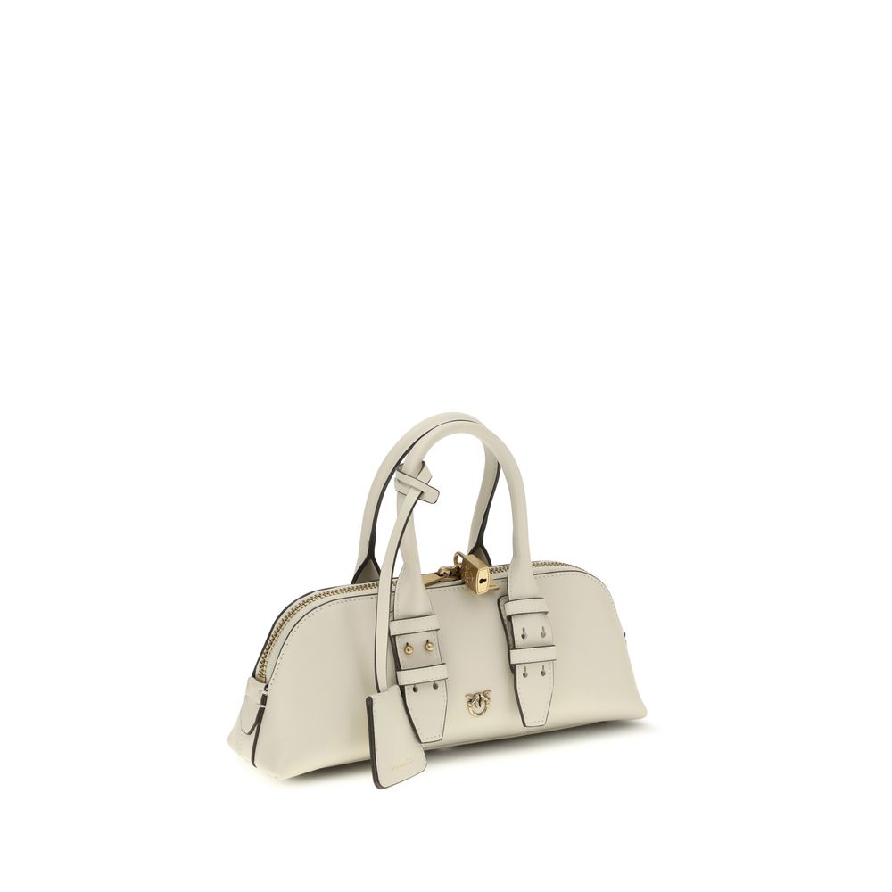 Cream Calf Leather Bos Taurus Handbag