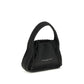 Black Polyester Handbag