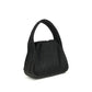 Black Polyester Handbag