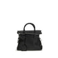 Black Calf Leather Bos Taurus Handbag