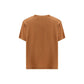 Orange Viscose T-Shirt