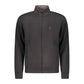 Black Cotton Men Sweatshirt