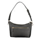 Black Polyurethane Women Handbag