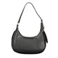 Black Polyurethane Women Shoulder Bag