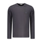 Blue Cotton Men T-Shirt