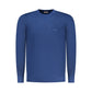 Blue Viscose Men's Sweater