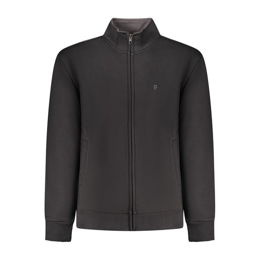 Black Cotton Men's Sweatshirt