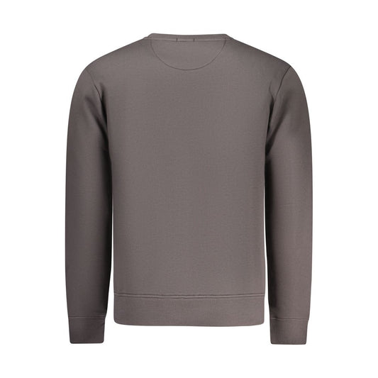 Grigio Cotton Men Sweatshirt