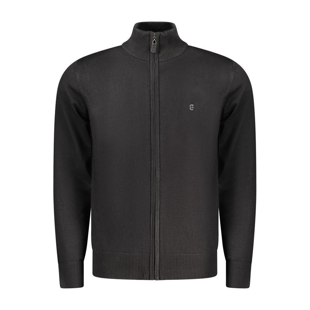 Nero Viscosa Uomo Cardigan
