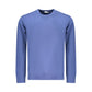 Blue Cotton Men Sweatshirt