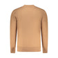Marrone Cotton Men Sweatshirt