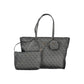 Grigio Poliuretano Women Handbag