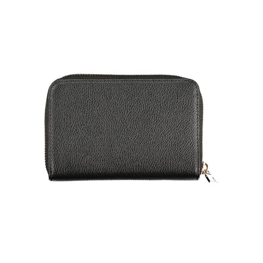 Nero Poliuretano Women Wallet