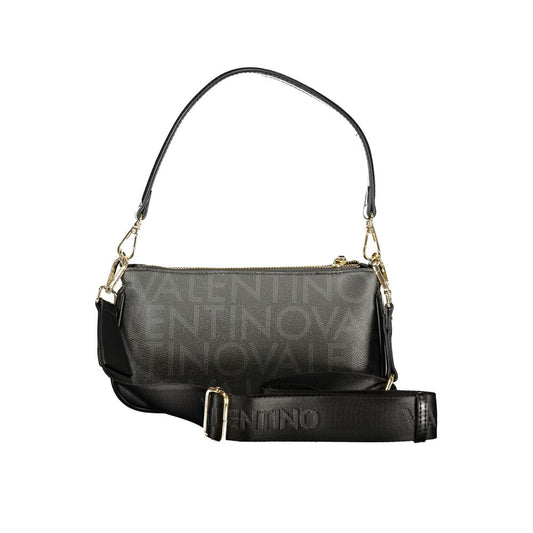 Nero Polyurethane Women Handbag