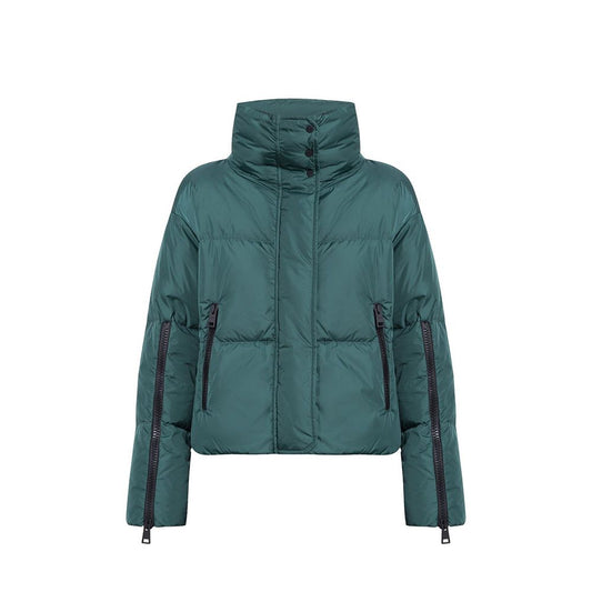 Bicolor Polyamide Coat