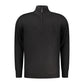 Black Viscose Men's Sweater