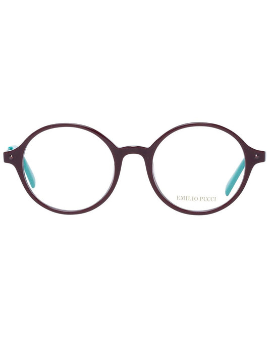 Burgundy Plastic Glasses (Frames)