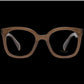Brown Plastic Glasses (Frames)